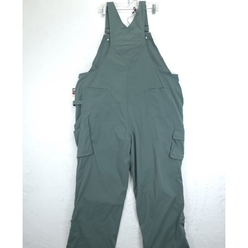Duluth Trading Womens Heirloom Gardening Bib Overalls 2X Green UPF 50 NWT - Picture 2 of 11